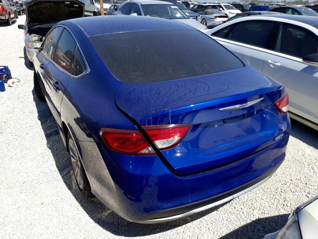 Photo 3 from auction – 2016 CHRYSLER 200 LIMITE with VIN 1C3CCCAB8GN116828