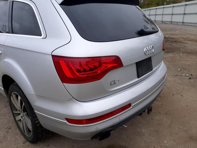 Photo 9 from auction – 2013 AUDI Q7 PREMIUM with VIN WA1LGAFE6DD001812