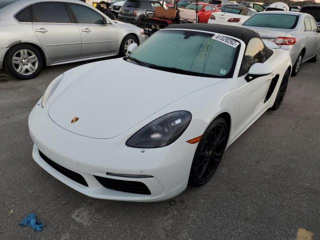 Photo 2 from auction – 2021 PORSCHE BOXSTER BA with VIN WP0CA2A85MS210372