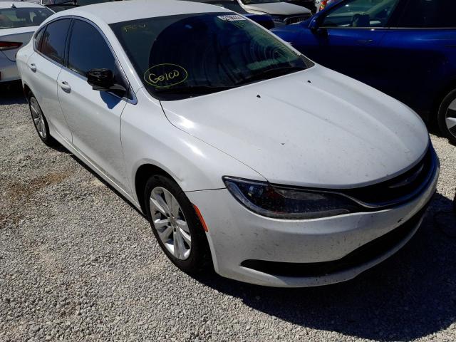 CHRYSLER 200 LX 2016 with VIN 1C3CCCFBXGN182791 - Photo from auction
