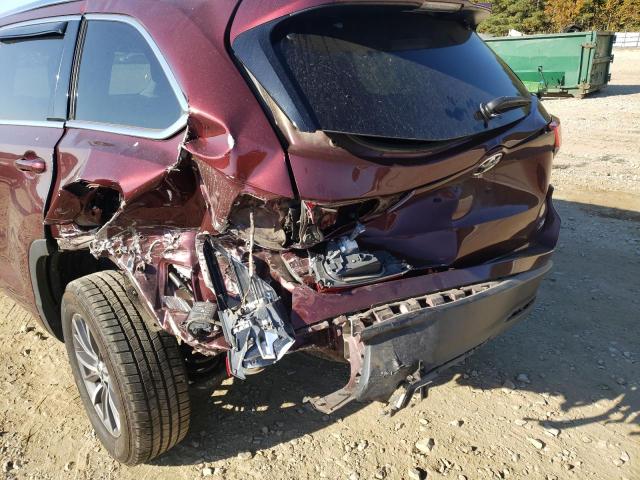 Фото 9 с аукциона – 2017 TOYOTA HIGHLANDER с VIN 5TDKZRFHXHS200425