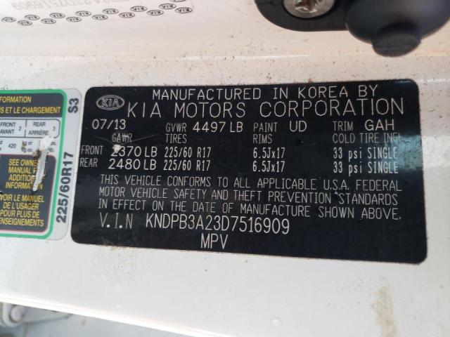 Photo 10 from auction – 2013 KIA SPORTAGE B with VIN KNDPB3A23D7516909