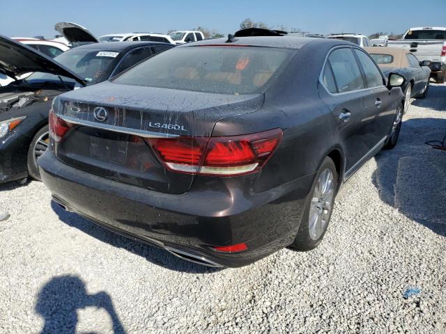 Photo 4 from auction – 2013 LEXUS LS 460L with VIN JTHGL1EF0D5048999