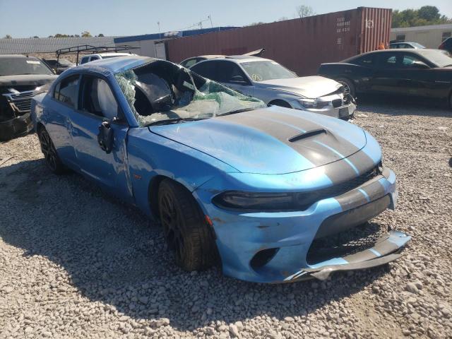 DODGE CHARGER SC 2019 with VIN 2C3CDXGJ3KH735955 - Photo from auction