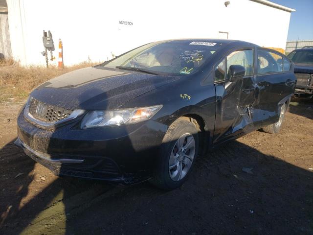 Photo 2 from auction – 2015 HONDA CIVIC LX with VIN 19XFB2F51FE115452