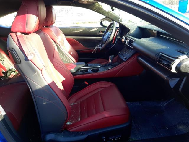 Photo 5 from auction – 2016 LEXUS RC 350 with VIN JTHSE5BC9G5005787