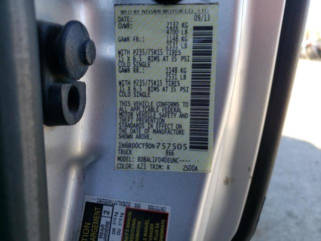 Photo 10 from auction – 2013 NISSAN FRONTIER S with VIN 1N6BD0CT9DN757505