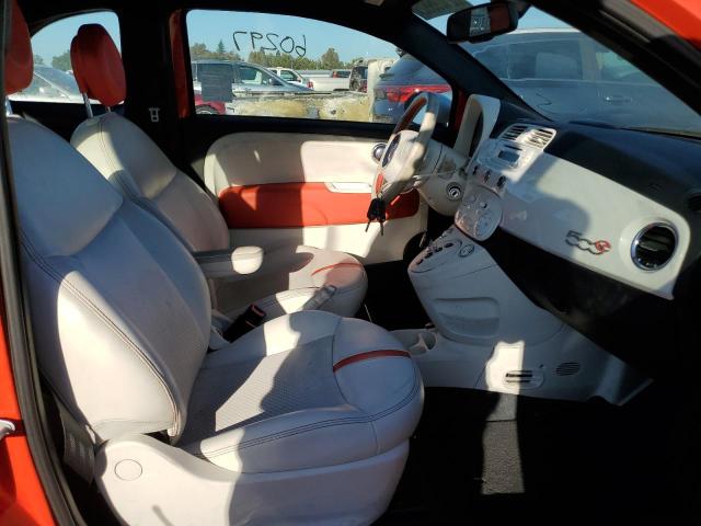 Photo 5 from auction – 2013 FIAT 500 ELECTR with VIN 3C3CFFGE6DT752590