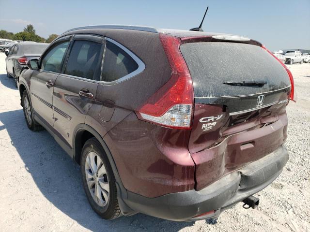 Photo 3 from auction – 2014 HONDA CR-V EXL with VIN 5J6RM4H72EL096315