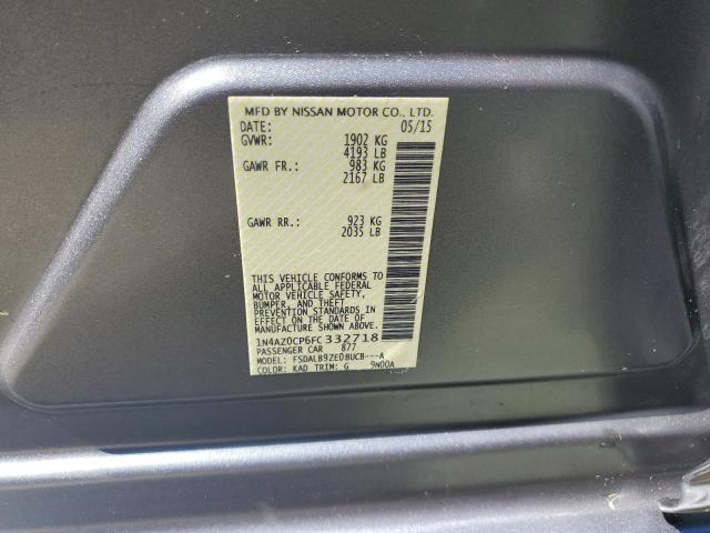 Photo 9 from auction – 2015 NISSAN LEAF S with VIN 1N4AZ0CP6FC332718