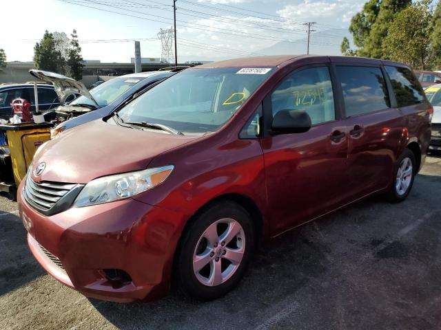 TOYOTA SIENNA 2014 with VIN 5TDZK3DCXES418982 - Photo from auction