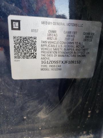 Photo 10 from auction – 2018 CHEVROLET MALIBU LT with VIN 1G1ZD5STXJF109153