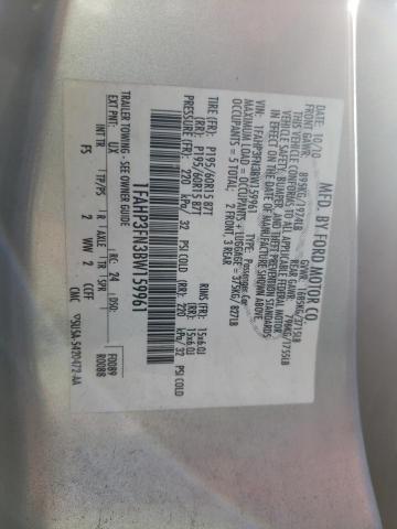 Photo 10 from auction – 2011 FORD FOCUS SE with VIN 1FAHP3FN3BW159961