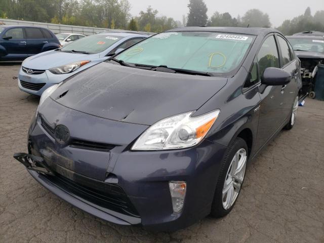 Photo 2 from auction – 2014 TOYOTA PRIUS with VIN JTDKN3DU5E0383661