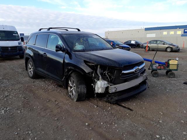 TOYOTA HIGHLANDER 2014 with VIN 5TDJKRFH1ES007155 - Photo from auction