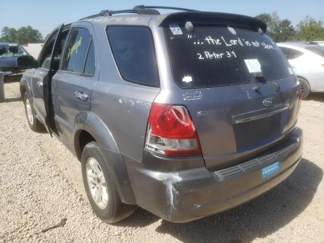 Photo 3 from auction – 2005 KIA SORENTO EX with VIN KNDJD733655337791