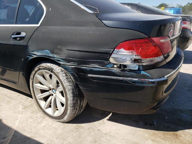 Photo 9 from auction – 2007 BMW 750 with VIN WBAHN83547DT65341