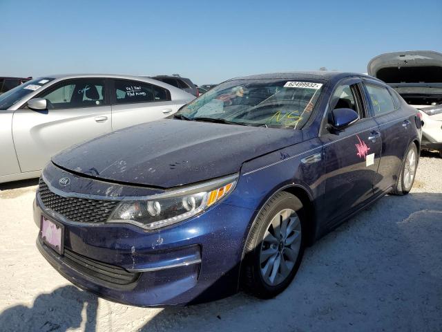 Foto 2 de la subasta – 2016 KIA OPTIMA EX con VIN 5XXGU4L38GG072976