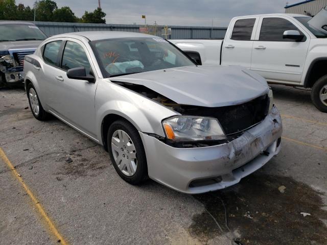 DODGE AVENGER SE 2012 with VIN 1C3CDZAB1CN220166 - Photo from auction