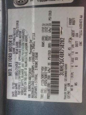 Photo 10 from auction – 2011 LINCOLN MKZ with VIN 3LNHL2GC4BR758282