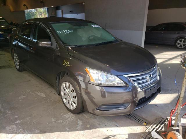 NISSAN SENTRA S 2013 with VIN 3N1AB7AP4DL665272 - Photo from auction