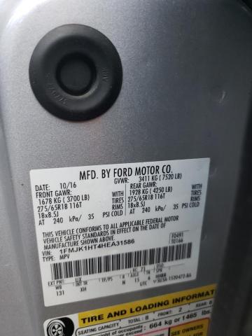 Photo 10 from auction – 2017 FORD EXPEDITION with VIN 1FMJK1HT4HEA31586