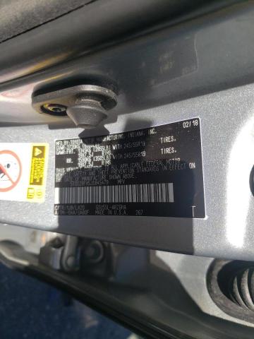 Photo 10 from auction – 2018 TOYOTA HIGHLANDER with VIN 5TDDZRFH5JS845479