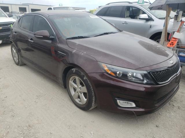 KIA OPTIMA LX 2015 with VIN 5XXGM4A7XFG478813 - Photo from auction