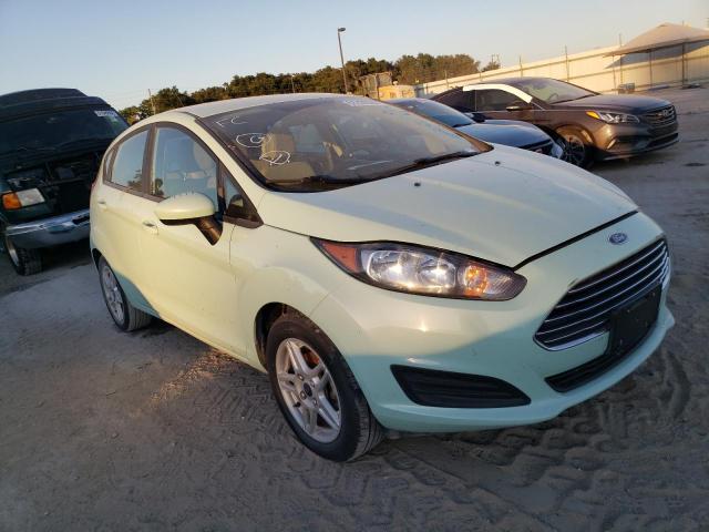 FORD FIESTA SE 2018 with VIN 3FADP4EJ3JM138593 - Photo from auction