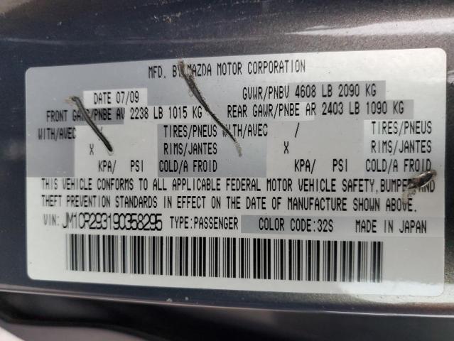 Photo 10 from auction – 2009 MAZDA 5 with VIN JM1CR293190358295