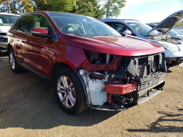 FORD EDGE SEL 2015 with VIN 2FMTK4J84FBB57262 - Photo from auction