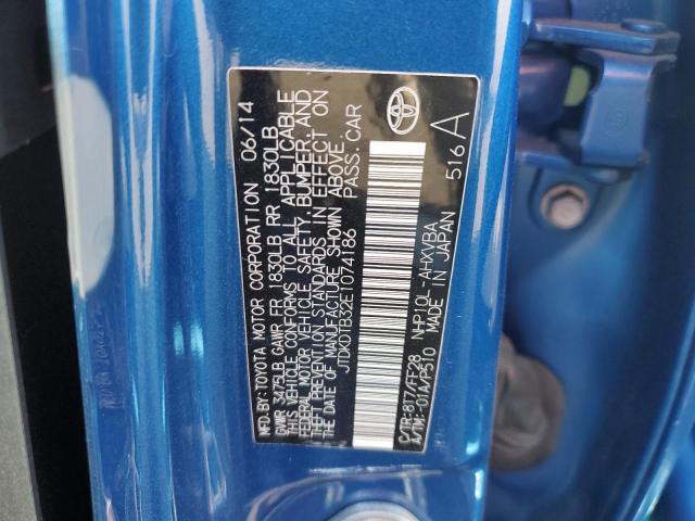 Photo 10 from auction – 2014 TOYOTA PRIUS C with VIN JTDKDTB32E1074186