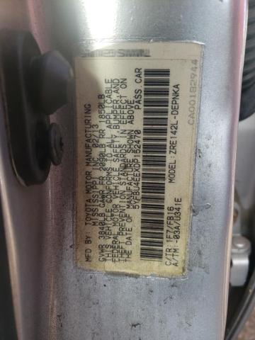 Фото 10 с аукциона – 2013 TOYOTA COROLLA BA с VIN 5YFBU4EEXDP152470