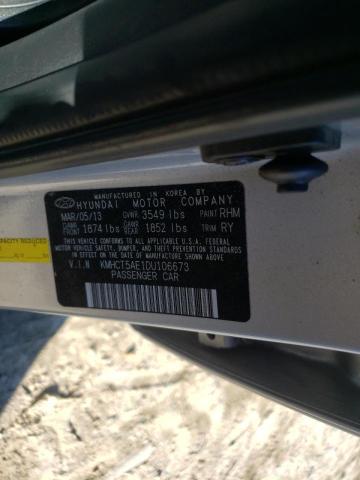 Photo 10 from auction – 2013 HYUNDAI ACCENT GLS with VIN KMHCT5AE1DU106673