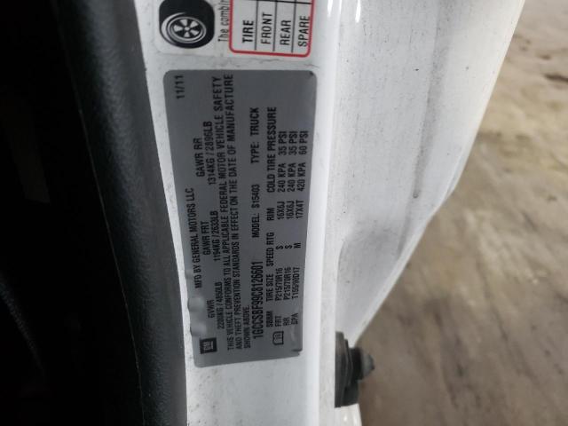 Photo 10 from auction – 2012 CHEVROLET COLORADO with VIN 1GCCSBF99C8126601