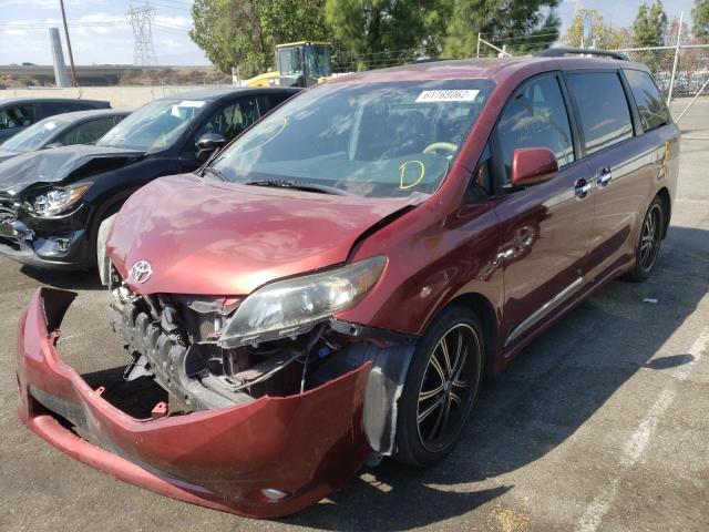 Photo 2 from auction – 2014 TOYOTA SIENNA SPO with VIN 5TDXK3DC5ES482855