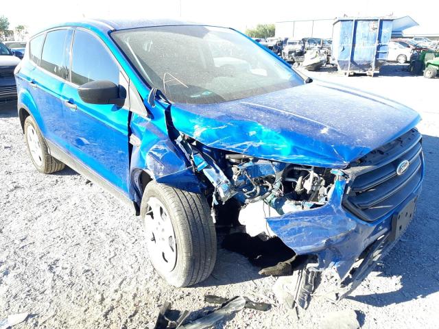 FORD ESCAPE S 2018 with VIN 1FMCU0F78JUA10304 - Photo from auction