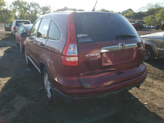 Photo 3 from auction – 2011 HONDA CR-V EX with VIN JHLRE4H52BC009948
