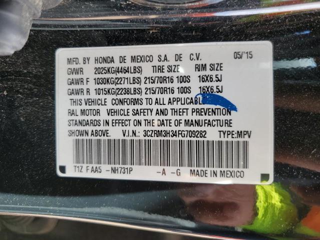 Photo 10 from auction – 2015 HONDA CR-V LX with VIN 3CZRM3H34FG709282