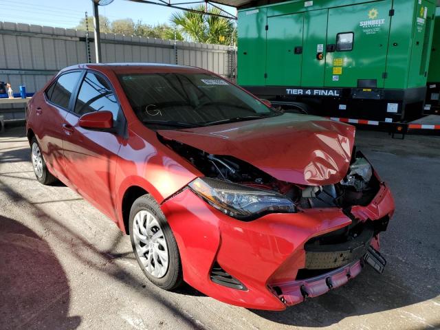 TOYOTA COROLLA L 2019 with VIN 5YFBURHE5KP922709 - Photo from auction