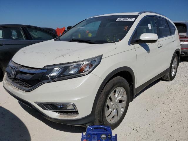 Photo 2 from auction – 2015 HONDA CR-V EXL with VIN 5J6RM3H75FL015402
