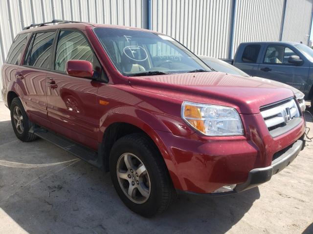 HONDA PILOT EX 2006 with VIN 5FNYF28736B020753 - Photo from auction