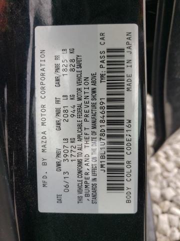Photo 10 from auction – 2013 MAZDA 3 I with VIN JM1BL1U78D1846891