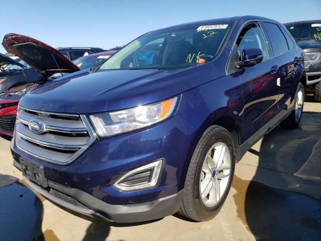 Photo 2 from auction – 2016 FORD EDGE SEL with VIN 2FMPK4J92GBB50192