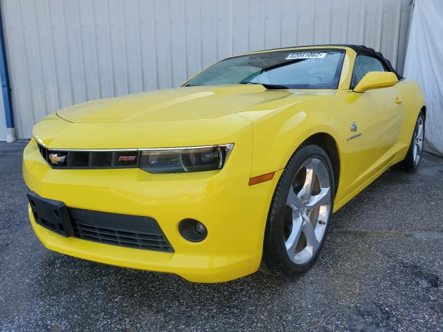 Photo 2 from auction – 2015 CHEVROLET CAMARO LT with VIN 2G1FF3D36F9220376