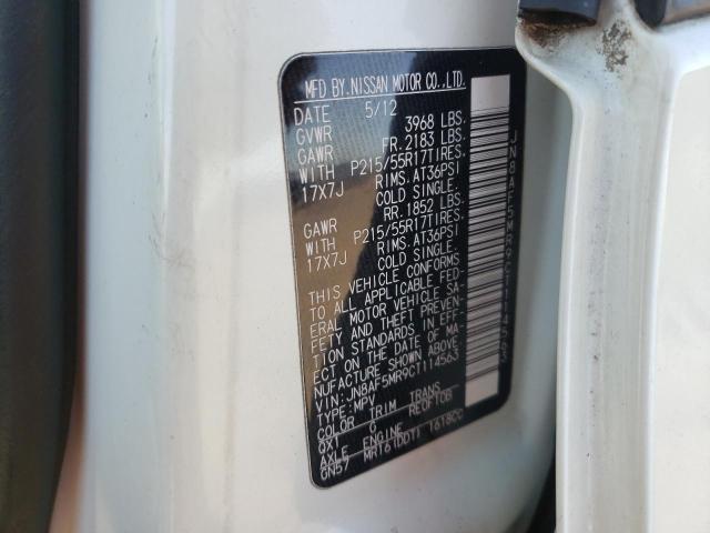 Photo 10 from auction – 2012 NISSAN JUKE S with VIN JN8AF5MR9CT114563