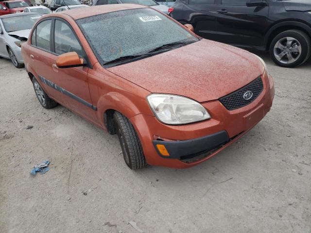 KIA RIO BASE 2008 with VIN KNADE123686356118 - Photo from auction