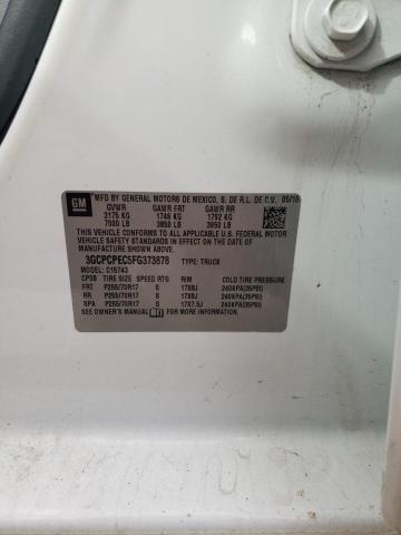 Photo 10 from auction – 2015 CHEVROLET SILVERADO with VIN 3GCPCPEC5FG373878