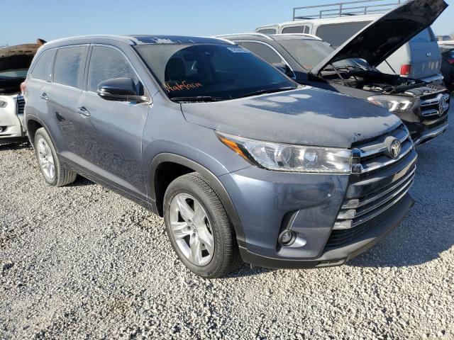 TOYOTA HIGHLANDER 2019 with VIN 5TDYZRFH3KS346232 - Photo from auction