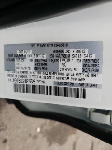 Photo 10 from auction – 2017 MAZDA CX-5 TOURI with VIN JM3KFBCL9H0215923